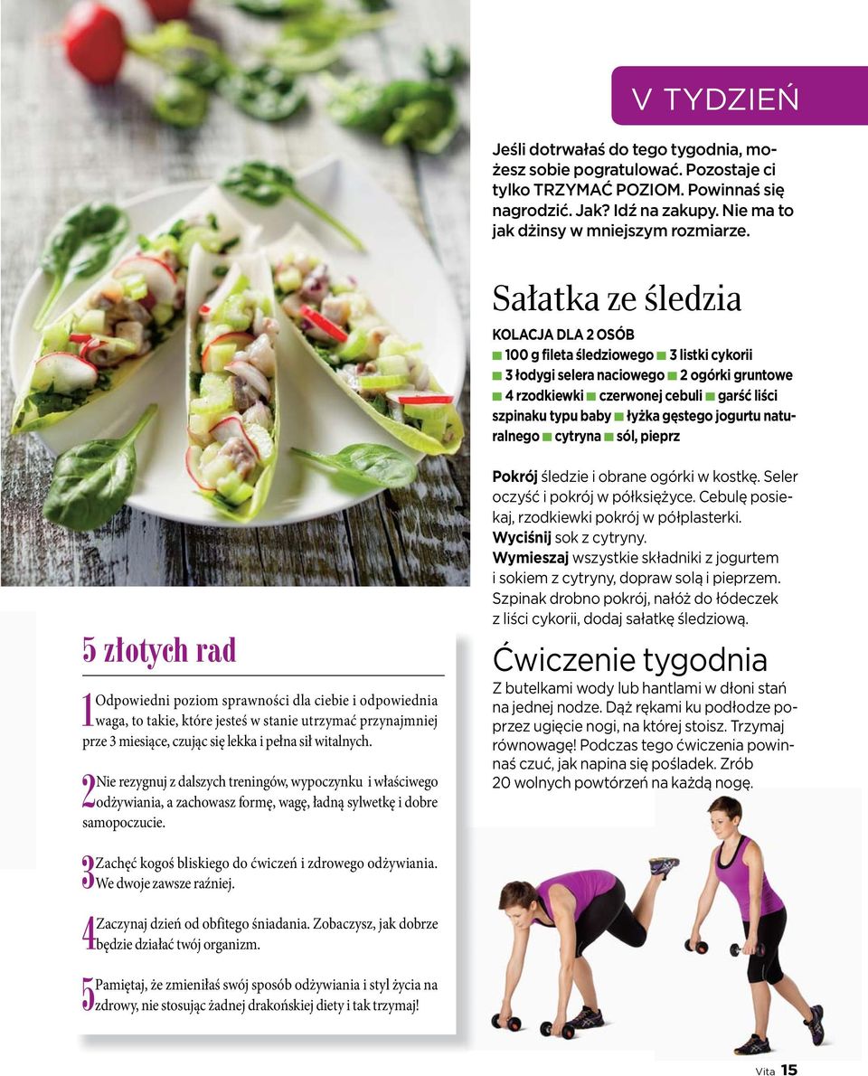 n łyżka gęstego jogurtu naturalnego n cytryna n sól, pieprz ]ïrw\fk UDG 1Odpowiedni poziom sprawności dla ciebie i odpowiednia waga, to takie, które jesteś w stanie utrzymać przynajmniej prze 3