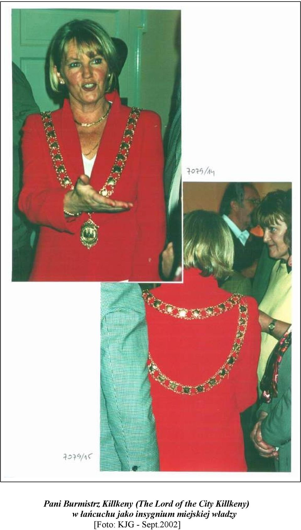 łańcuchu jako insygnium