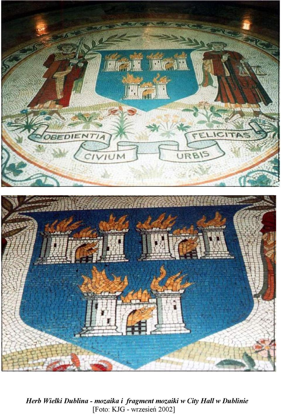 mozaiki w City Hall w