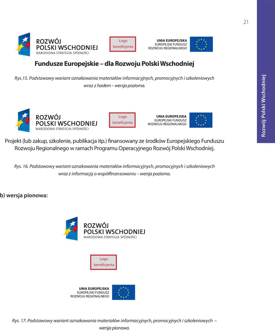 Logo beneficjenta Projekt (lub zakup, szkolenie, publikacja itp.) finansowany ze środków Europejskiego Funduszu Rozwoju Regionalnego w ramach Programu Operacyjnego.