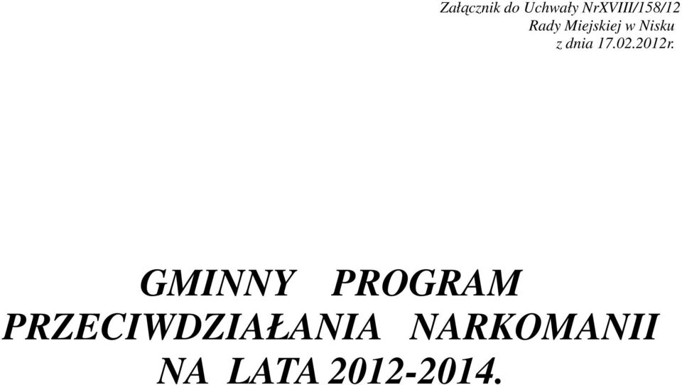 Nisku z dnia 17.02.2012r.
