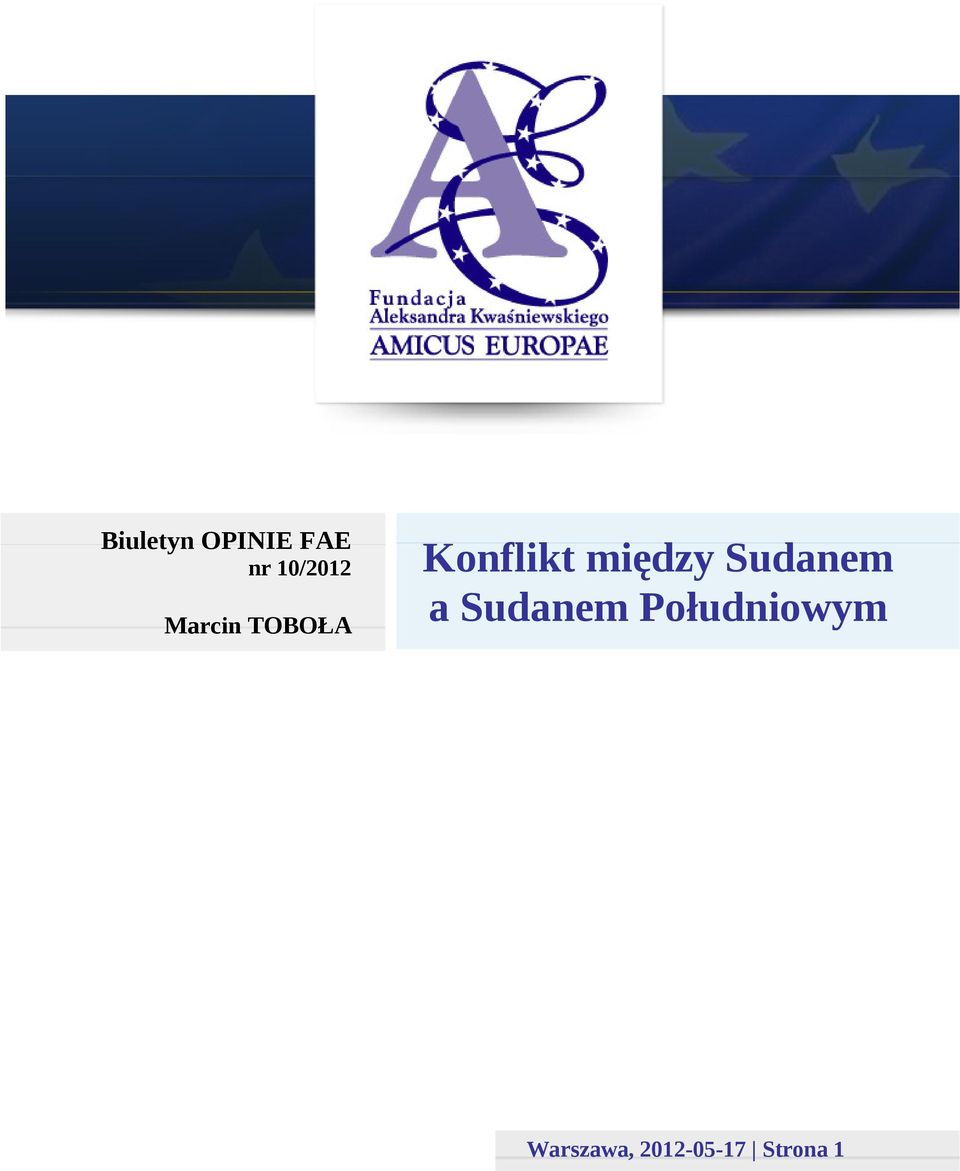 Konflikt między Sudanem a