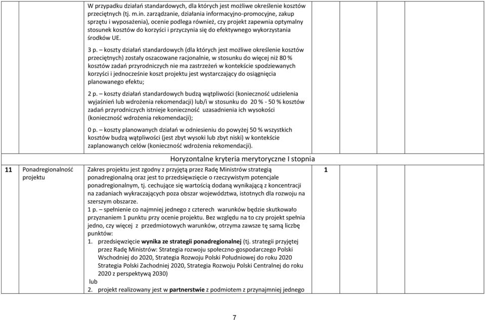 wykorzystania środków UE. 3 p.