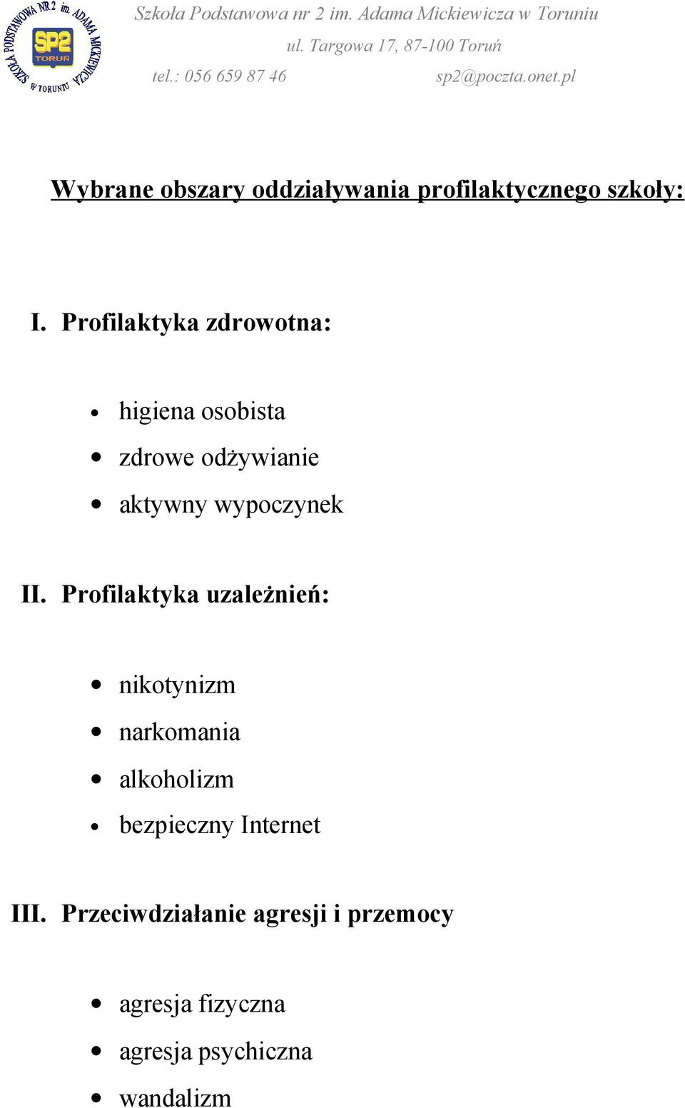 wypoczynek II.