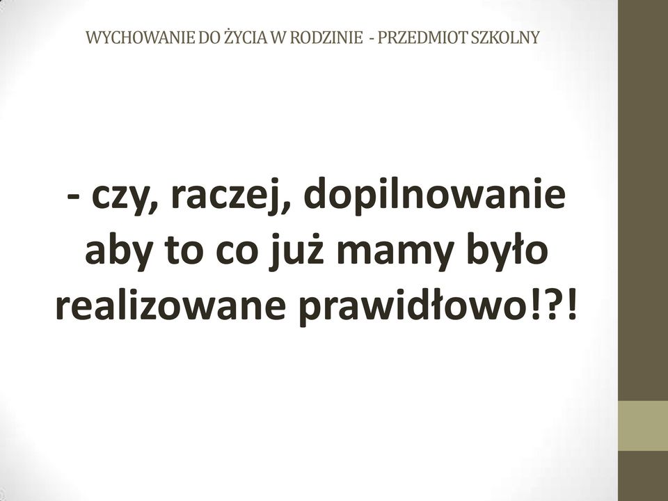 co już mamy było