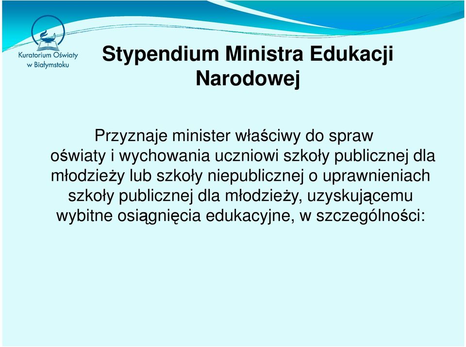 młodzieŝy lub szkoły niepublicznej o uprawnieniach szkoły publicznej