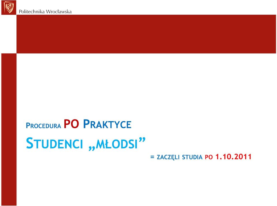 STUDENCI MŁODSI