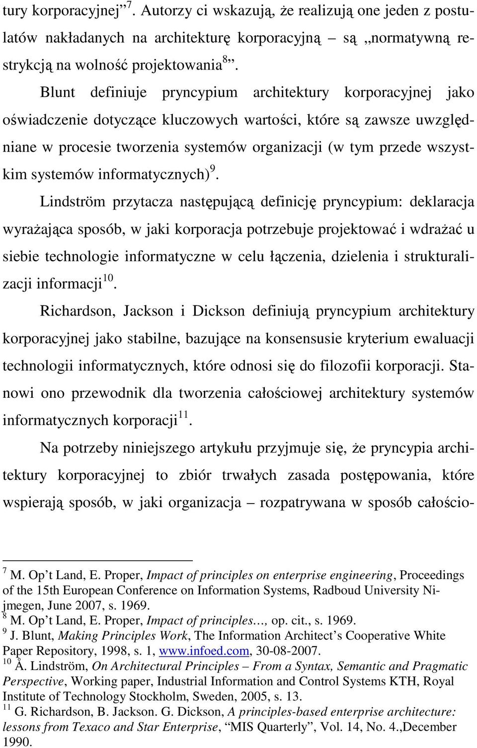 systemów informatycznych) 9.