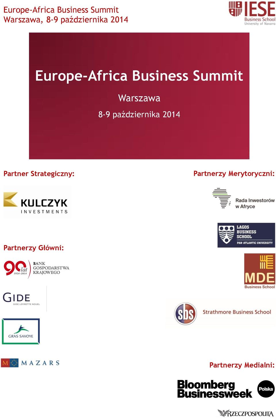 Partner Strategiczny: Partnerzy