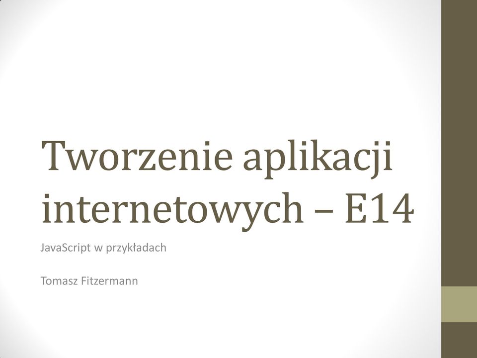 JavaScript w