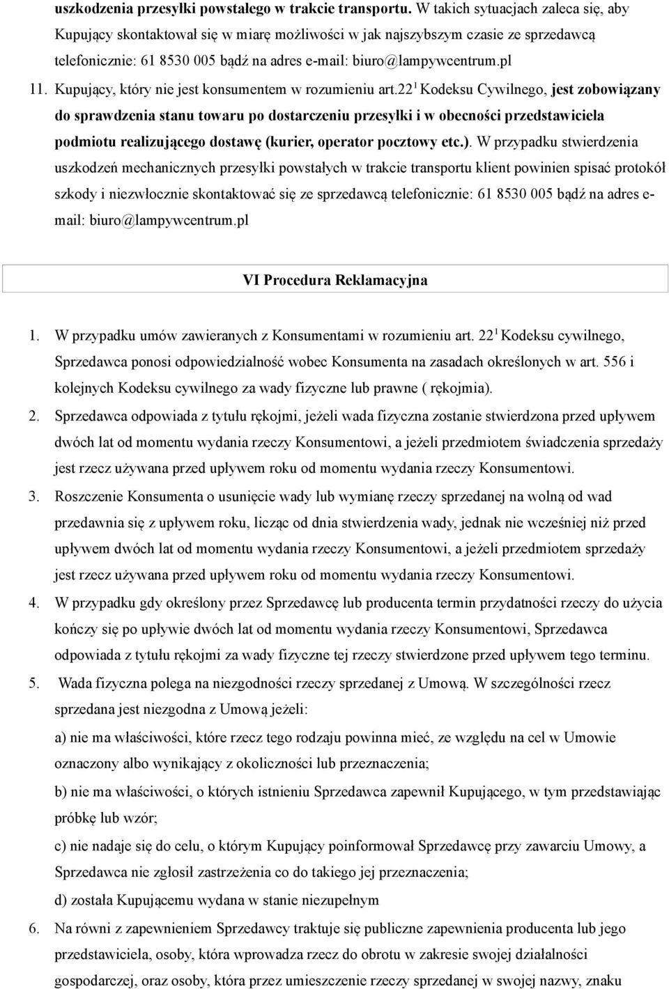 Kupujący, który nie jest konsumentem w rozumieniu art.