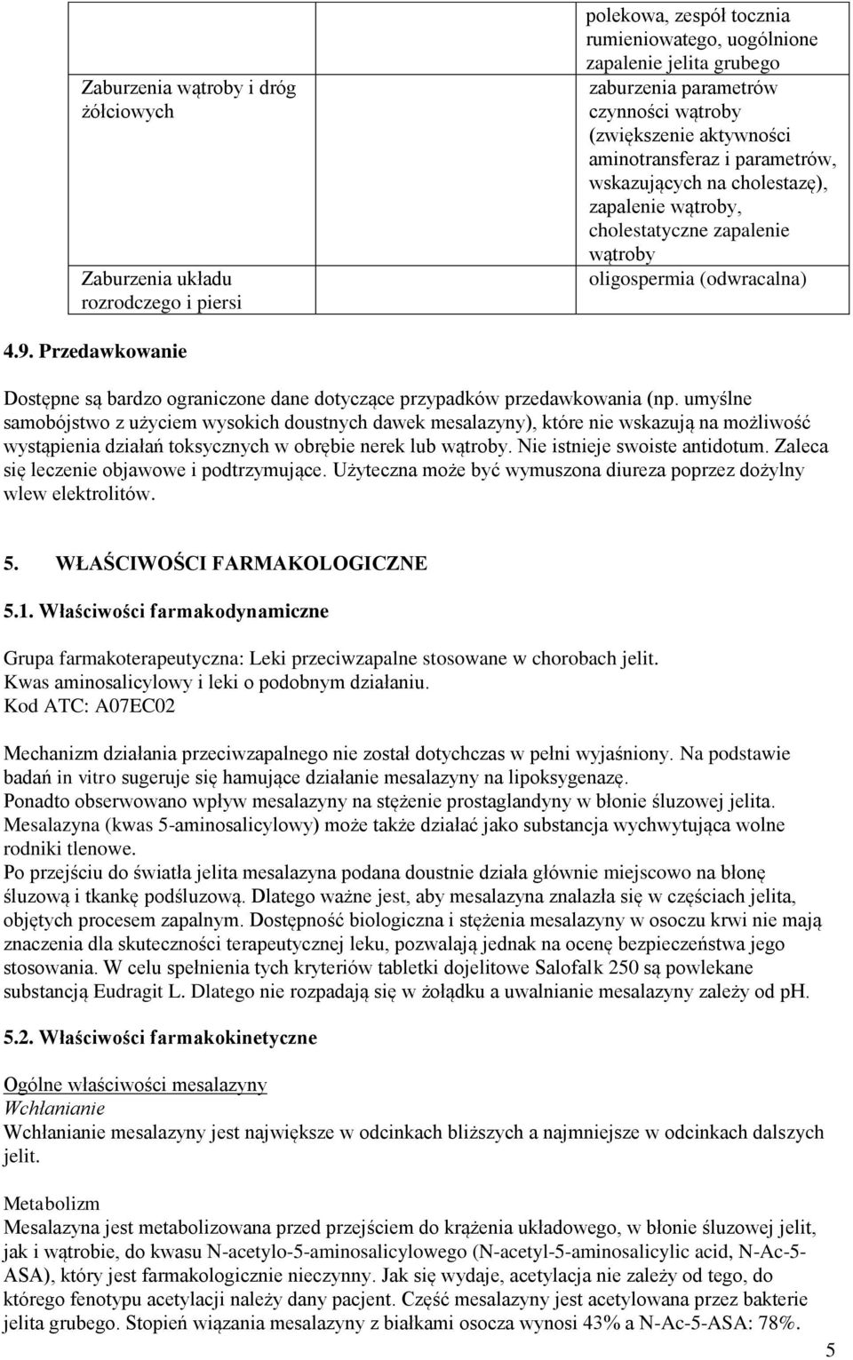 Przedawkowanie Dostępne są bardzo ograniczone dane dotyczące przypadków przedawkowania (np.
