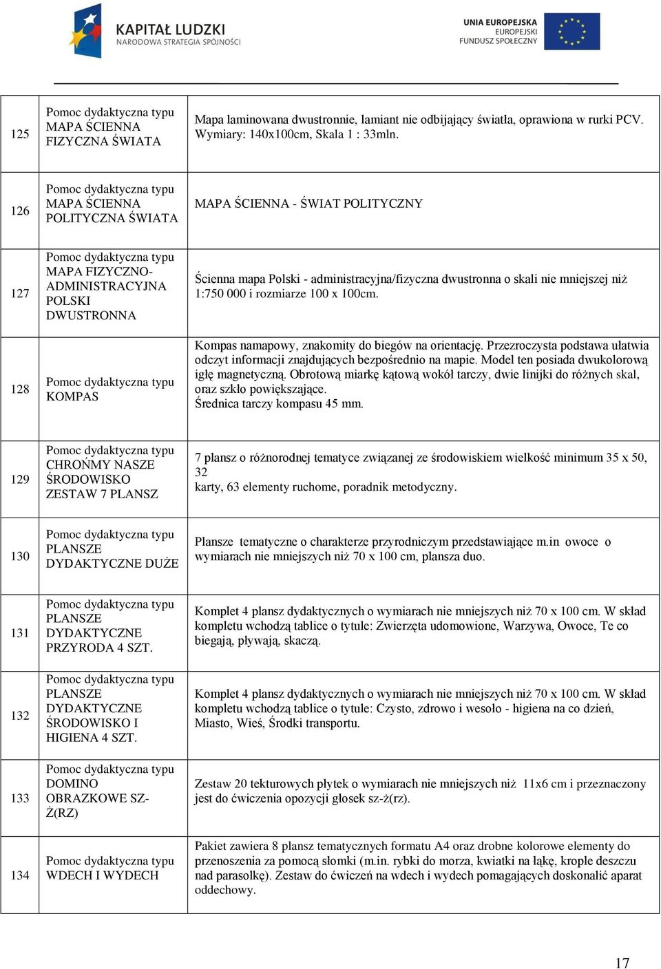 nie mniejszej niż 1:750 000 i rozmiarze 100 x 100cm. Kompas namapowy, znakomity do biegów na orientację. Przezroczysta podstawa ułatwia odczyt informacji znajdujących bezpośrednio na mapie.