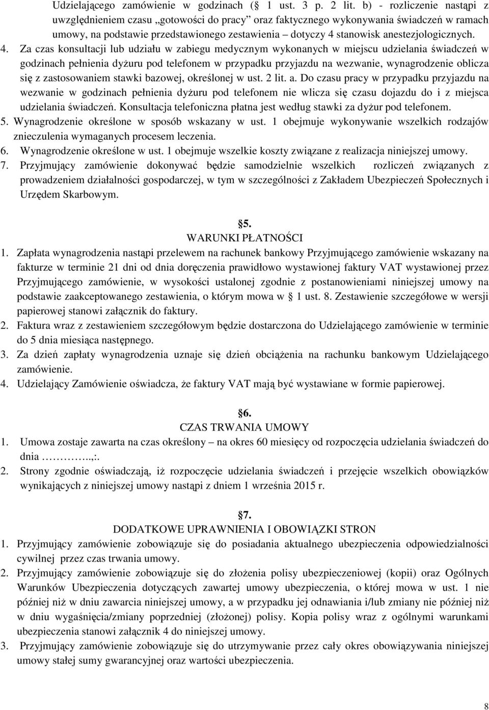 anestezjologicznych. 4.