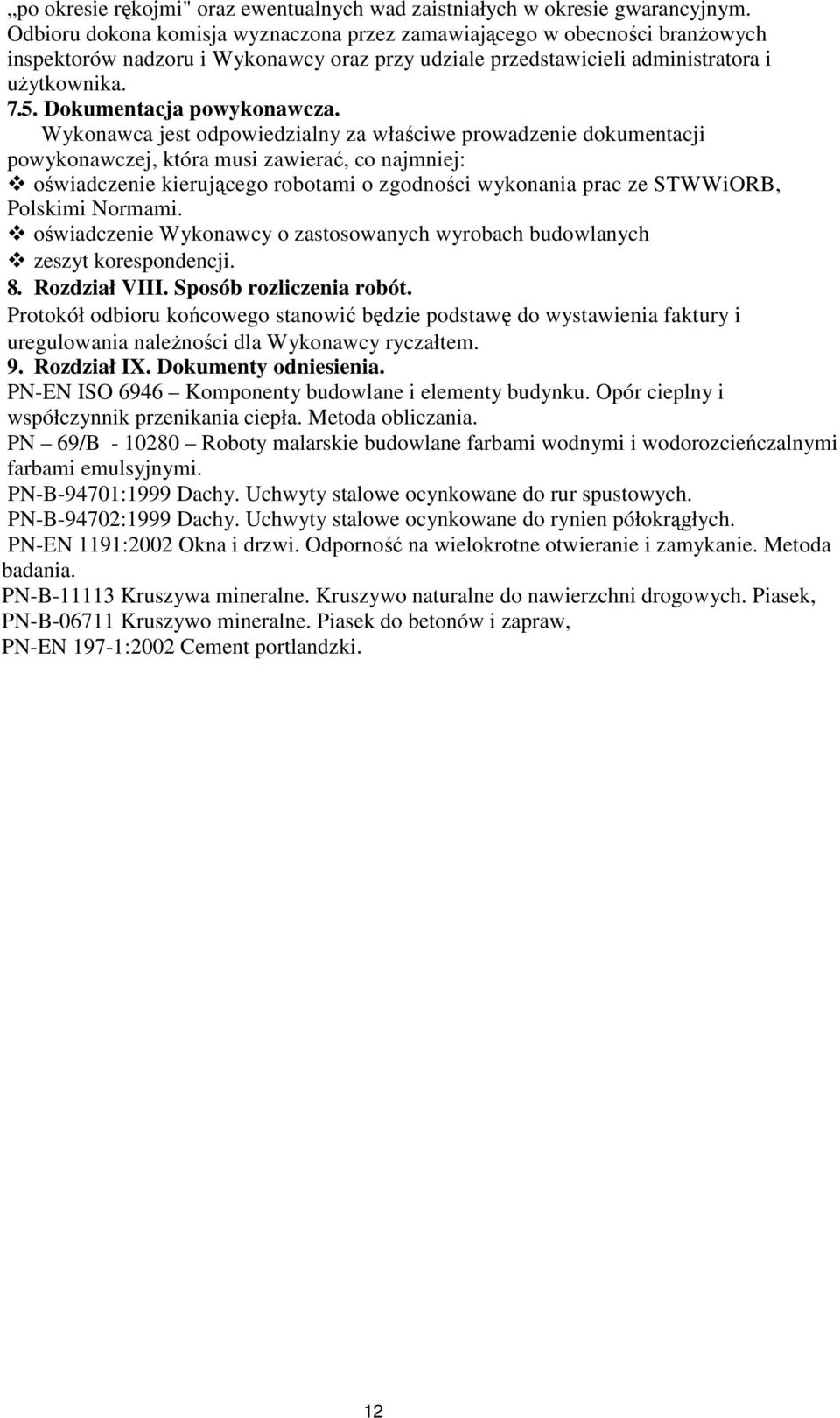 Dokumentacja powykonawcza.