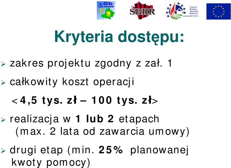 zł> realizacja w 1 lub 2 etapach (max.