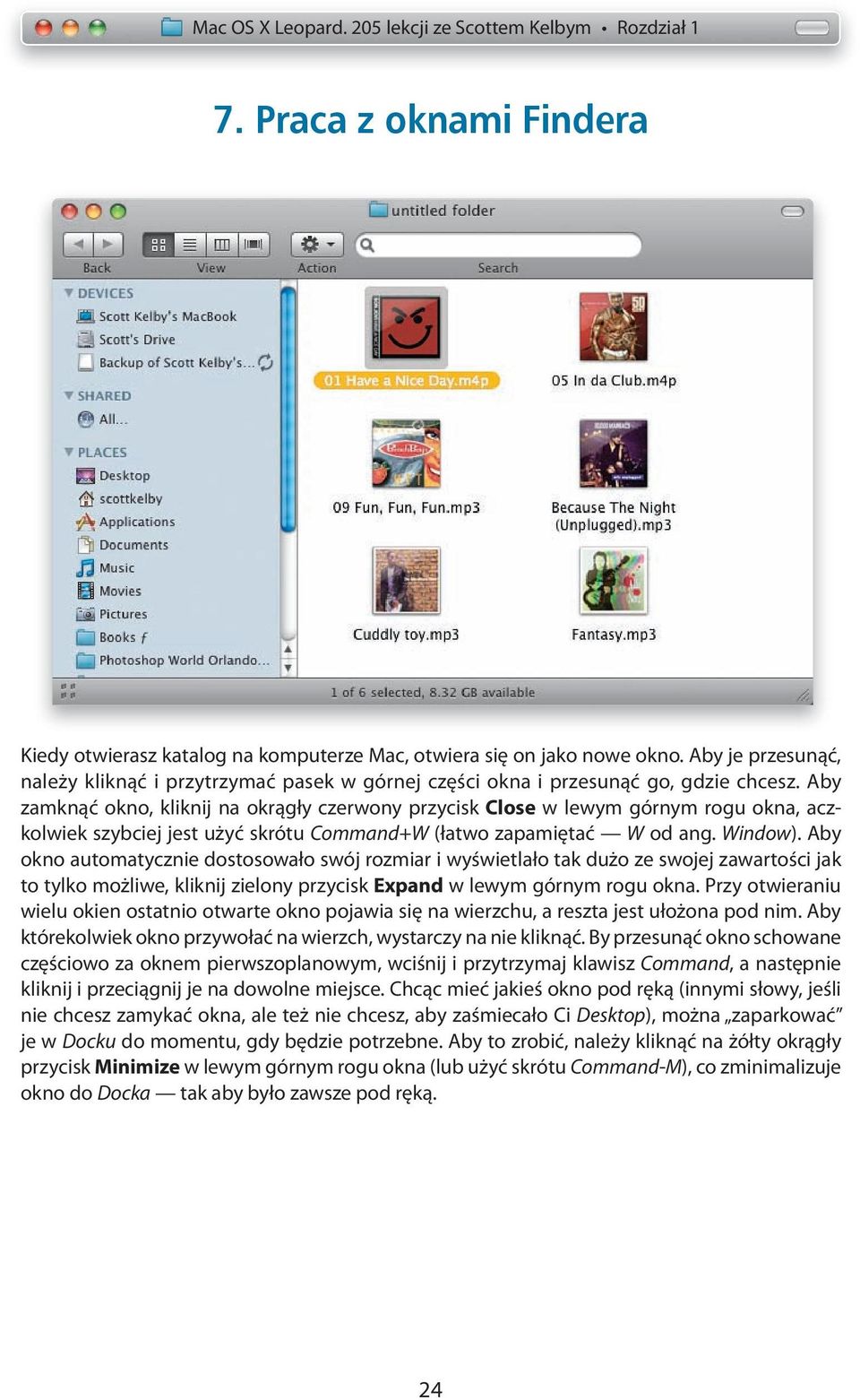 Mac Os X Leopard 205 Lekcji Ze Scottem Kelbym Pdf