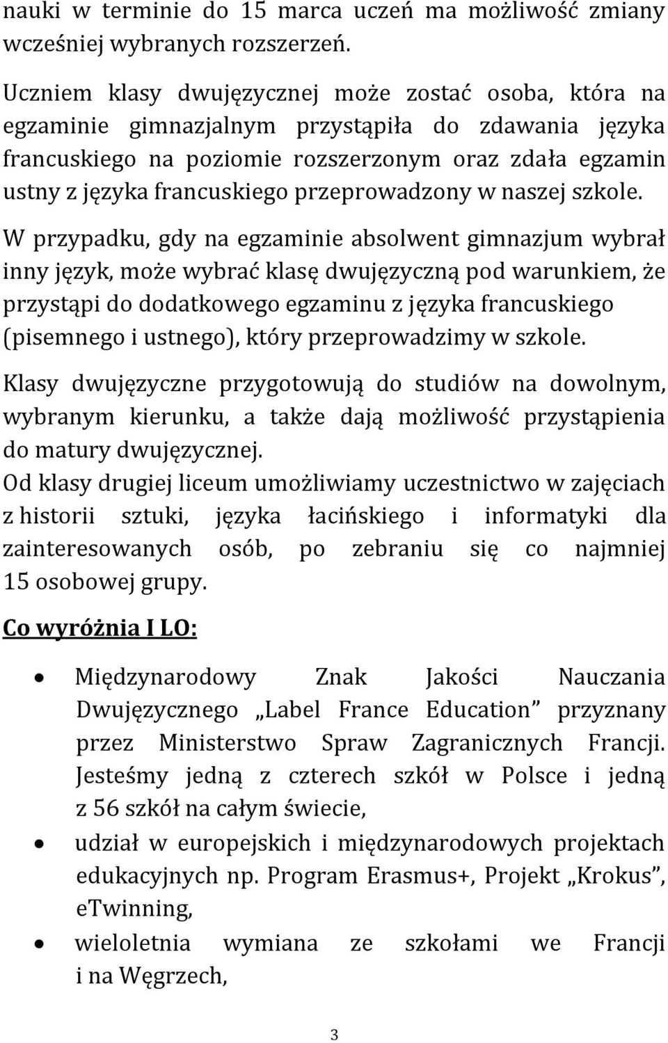 przeprowadzony w naszej szkole.