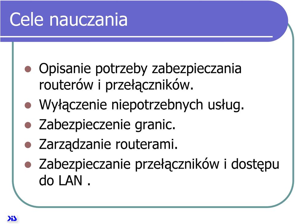 Wyłączenie niepotrzebnych usług.