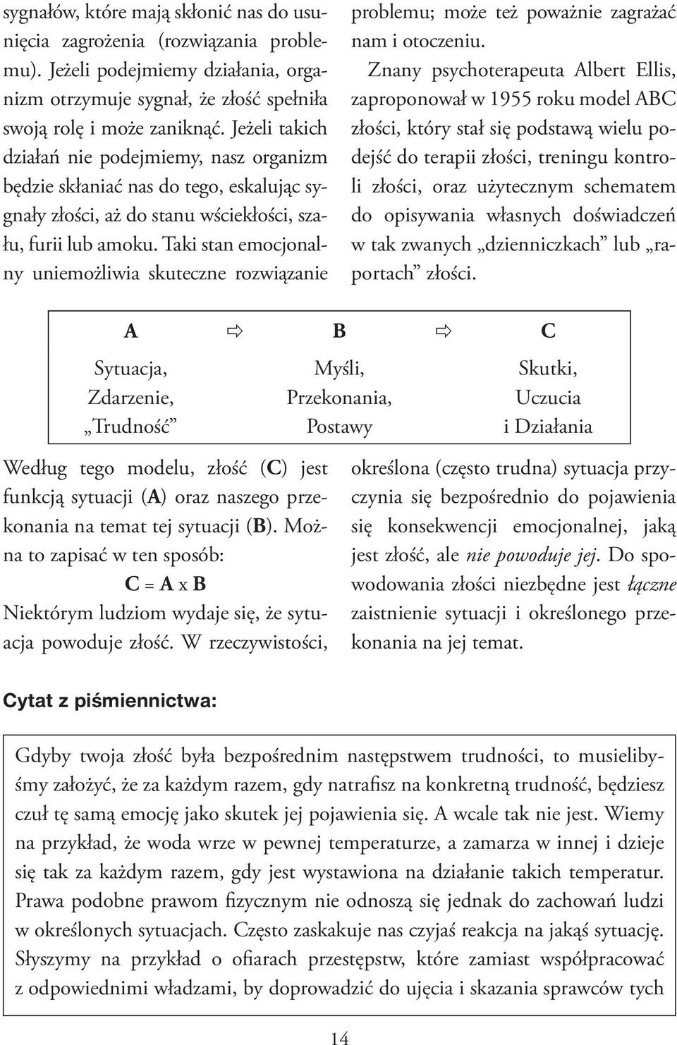 Taki stan emocjonalny uniemożliwia skuteczne rozwiązanie problemu; może też poważnie zagrażać nam i otoczeniu.