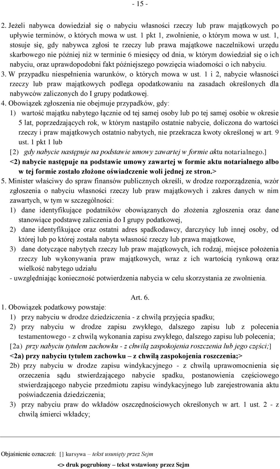 uprawdopodobni fakt późniejszego powzięcia wiadomości o ich nabyciu. 3. W przypadku niespełnienia warunków, o których mowa w ust.