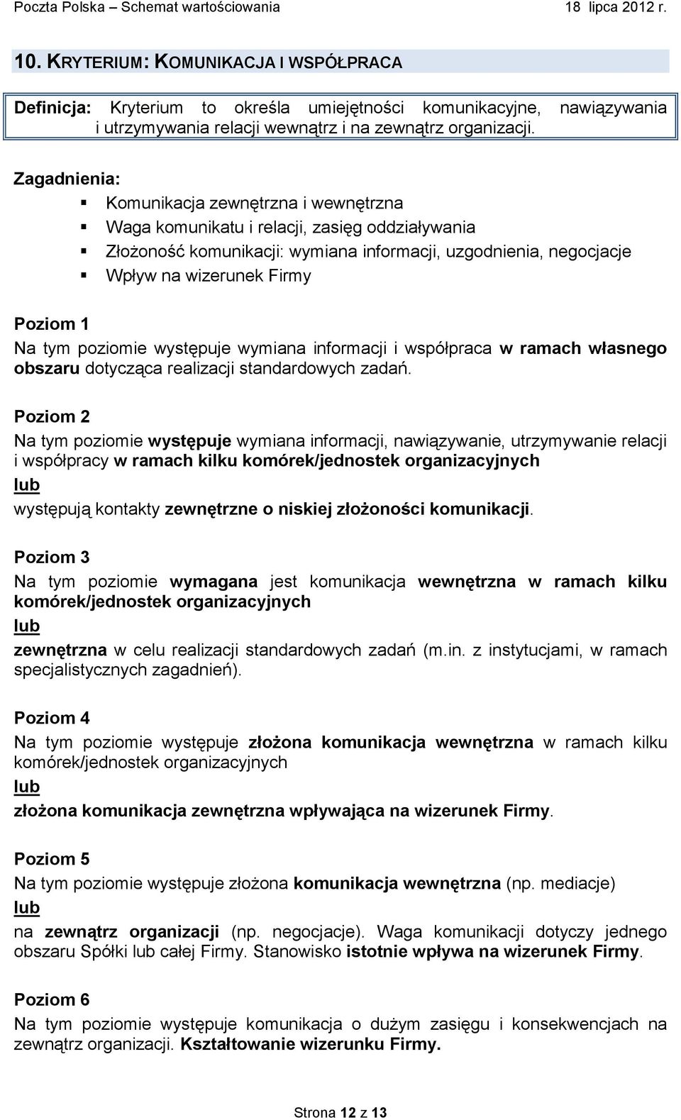 występuje wymiana informacji i współpraca w ramach własnego obszaru dotycząca realizacji standardowych zadań.