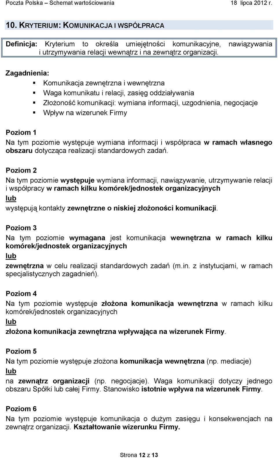 występuje wymiana informacji i współpraca w ramach własnego obszaru dotycząca realizacji standardowych zadań.