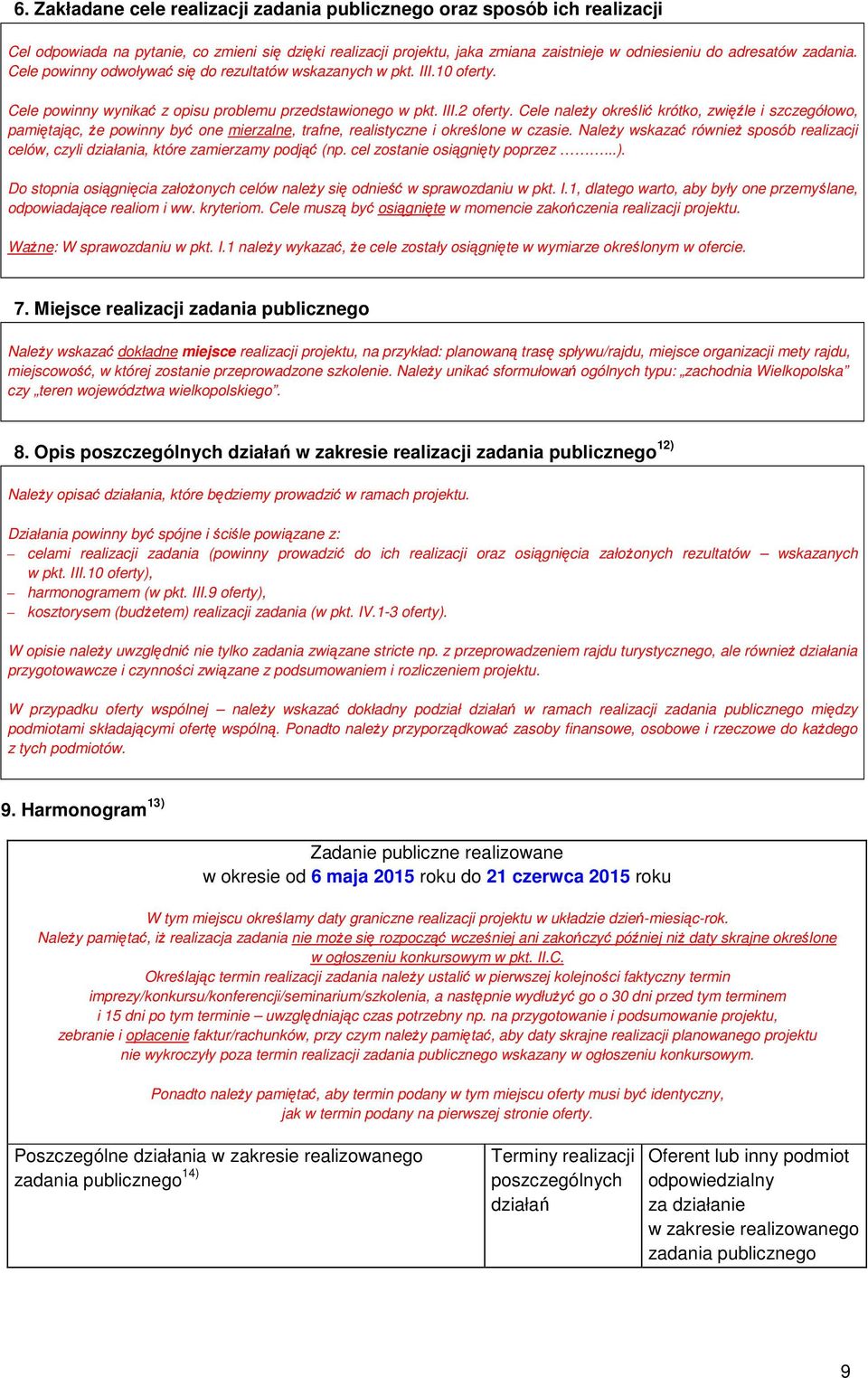 Cele naleŝy określić krótko, zwięźle i szczegółowo, pamiętając, Ŝe powinny być one mierzalne, trafne, realistyczne i określone w czasie.