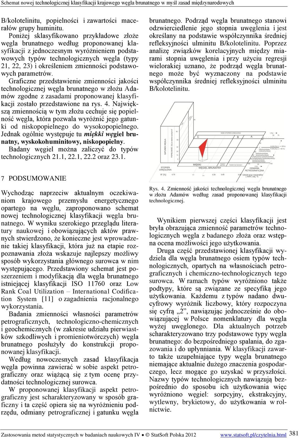 zmienności podstawowych parametrów.