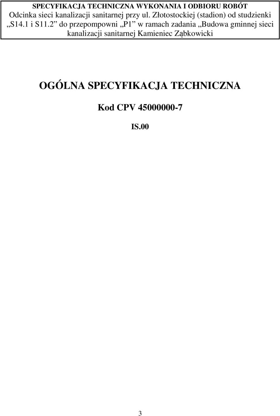TECHNICZNA Kod