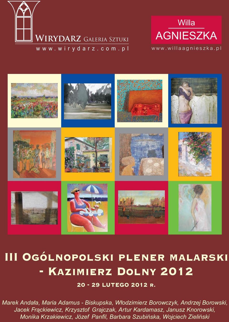 Marek Anda a, Maria Adamus - Biskupska, W odzimierz Borowczyk, Andrzej Borowski, Jacek