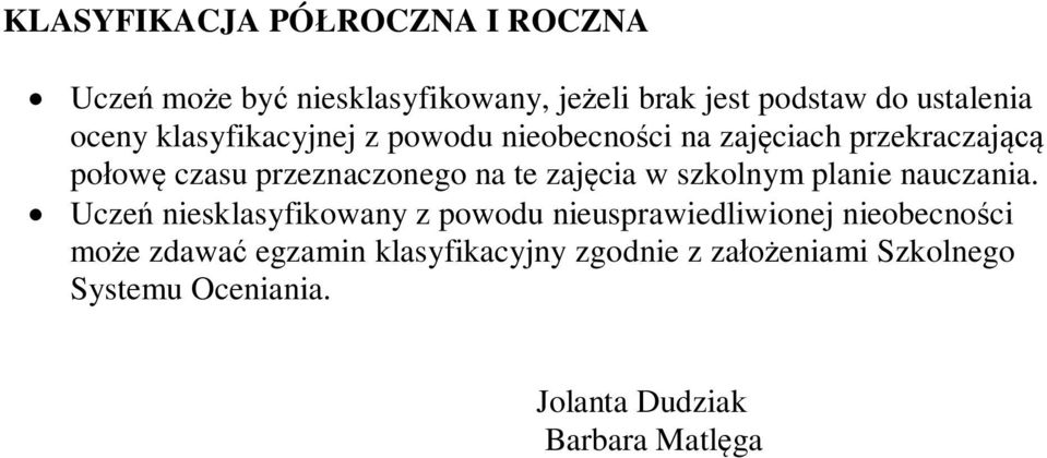 zajęcia w szkolnym planie nauczania.