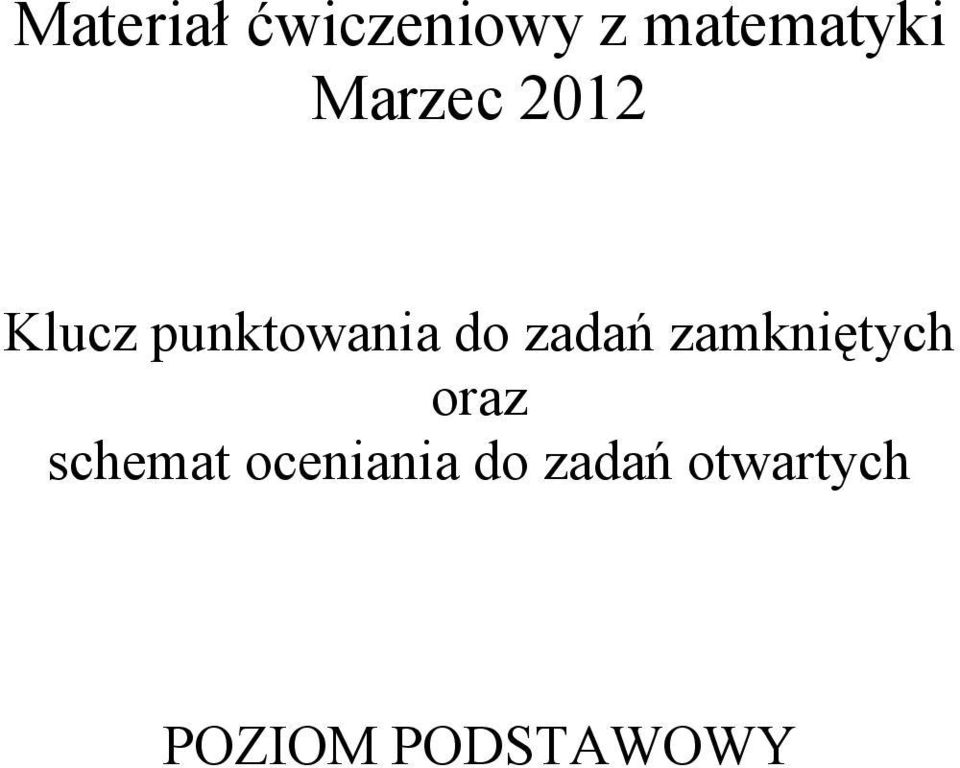 zamkiętych oraz schemat oceiaia