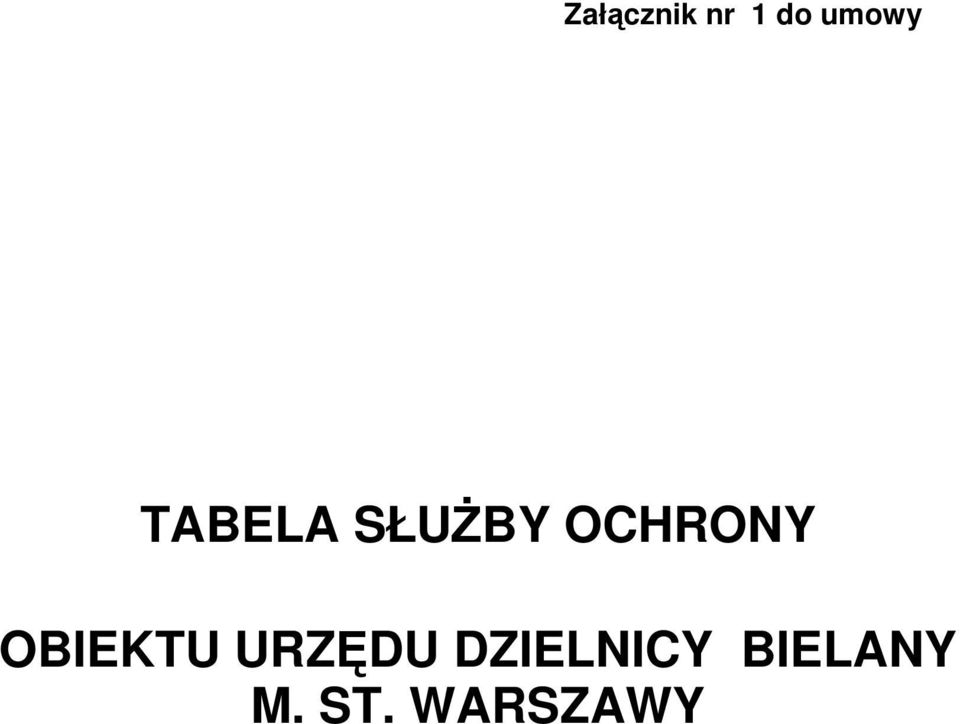 OBIEKTU URZĘDU