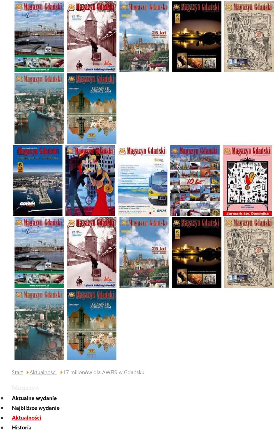 Magazyn Aktualne wydanie