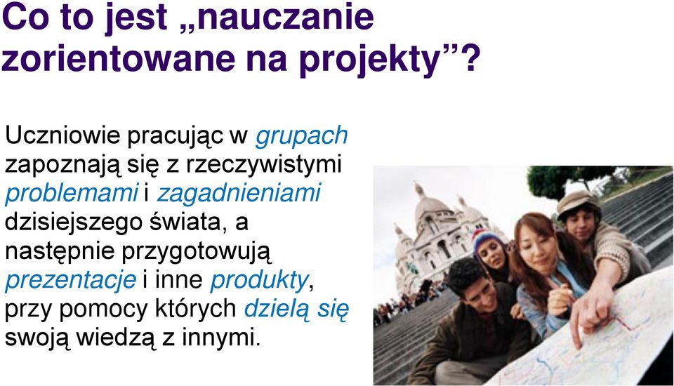 problemami i zagadnieniami dzisiejszego świata, a następnie