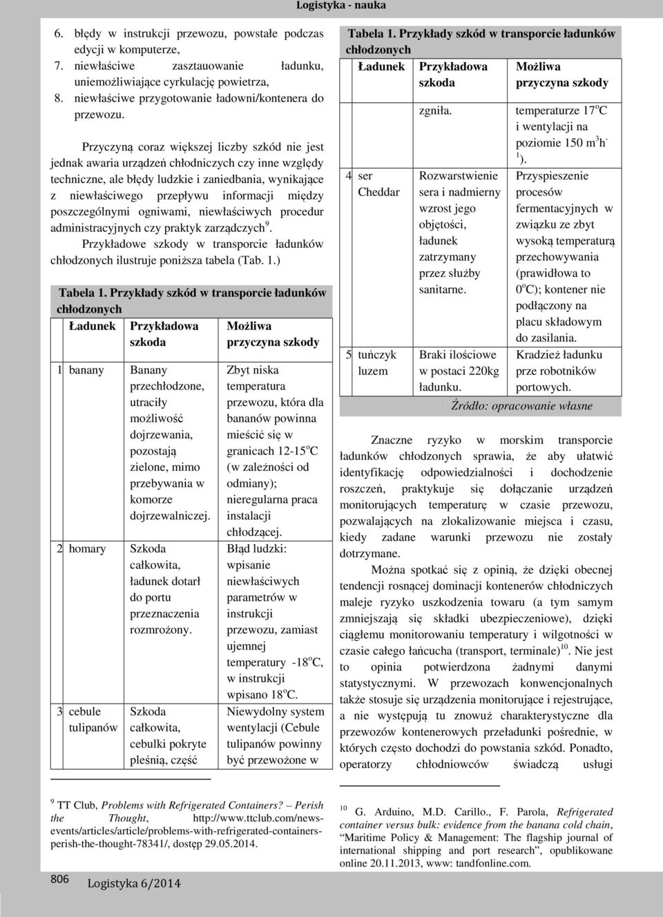 Przyczyną coraz większej liczby szkód nie jest jednak awaria urządzeń chłodniczych czy inne względy techniczne, ale błędy ludzkie i zaniedbania, wynikające z niewłaściwego przepływu informacji między