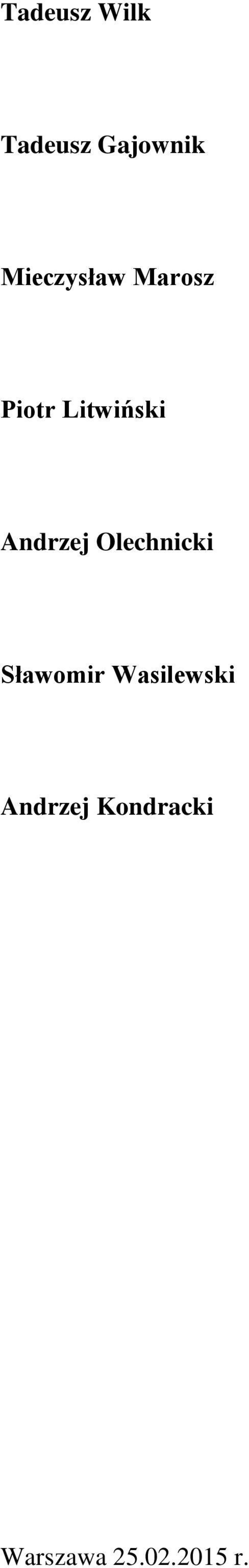 Andrzej Olechnicki Sławomir