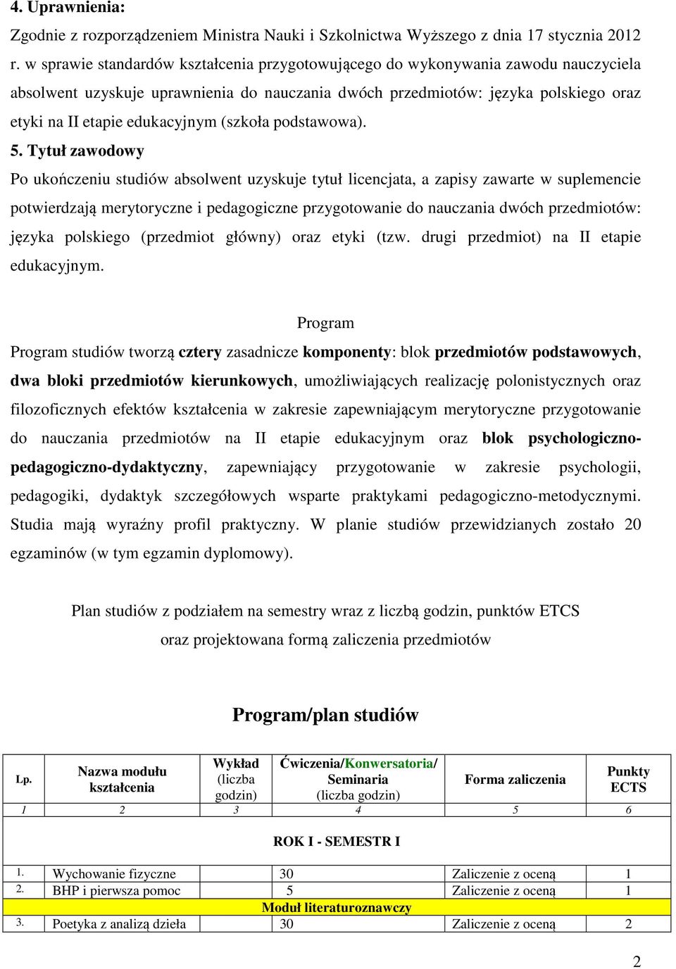 (szkoła podstawowa). 5.
