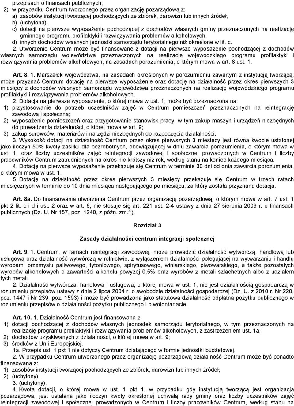 dochodów własnych jednostki samorządu terytorialnego niż określone w lit. c. 2.