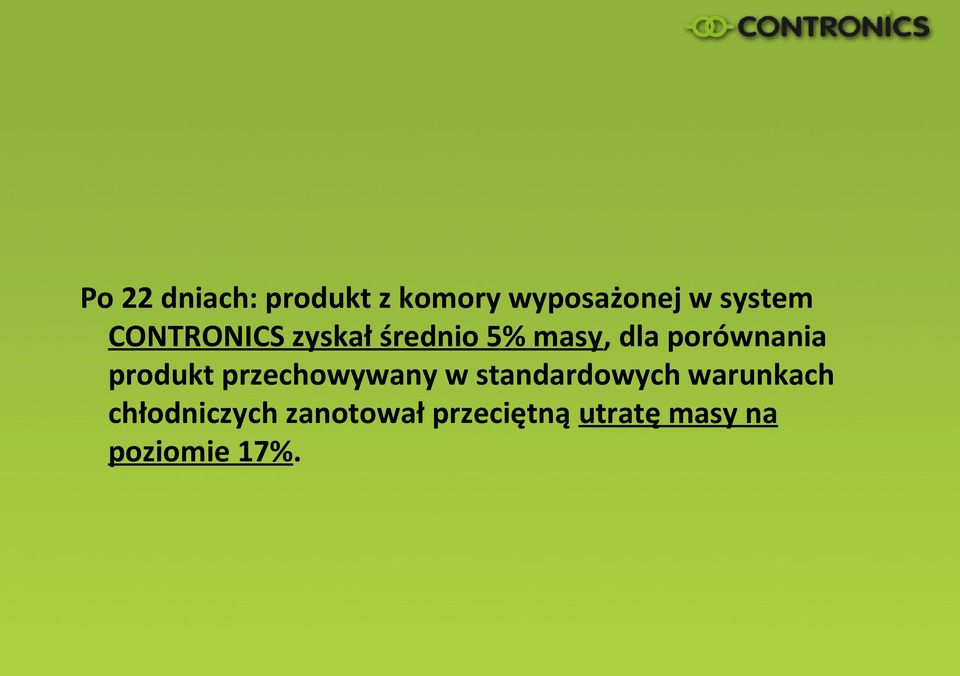 produkt przechowywany w standardowych warunkach