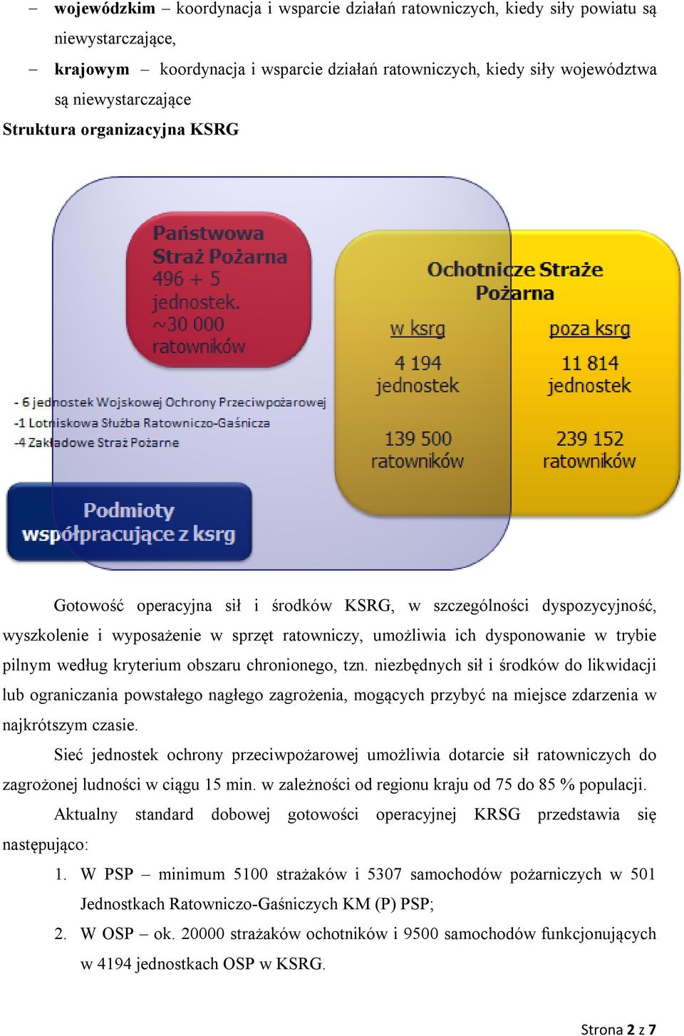 kryterium obszaru chronionego, tzn. niezbędnych sił i środków do likwidacji lub ograniczania powstałego nagłego zagrożenia, mogących przybyć na miejsce zdarzenia w najkrótszym czasie.