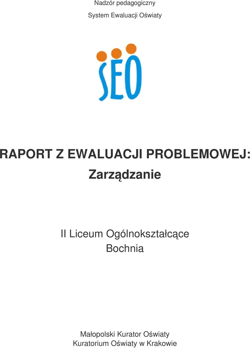 II Liceum Ogólnokształcące Bochnia