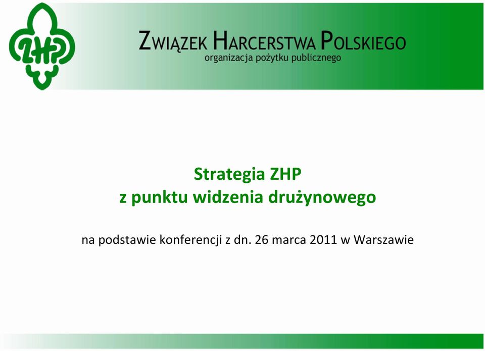 podstawie konferencji z
