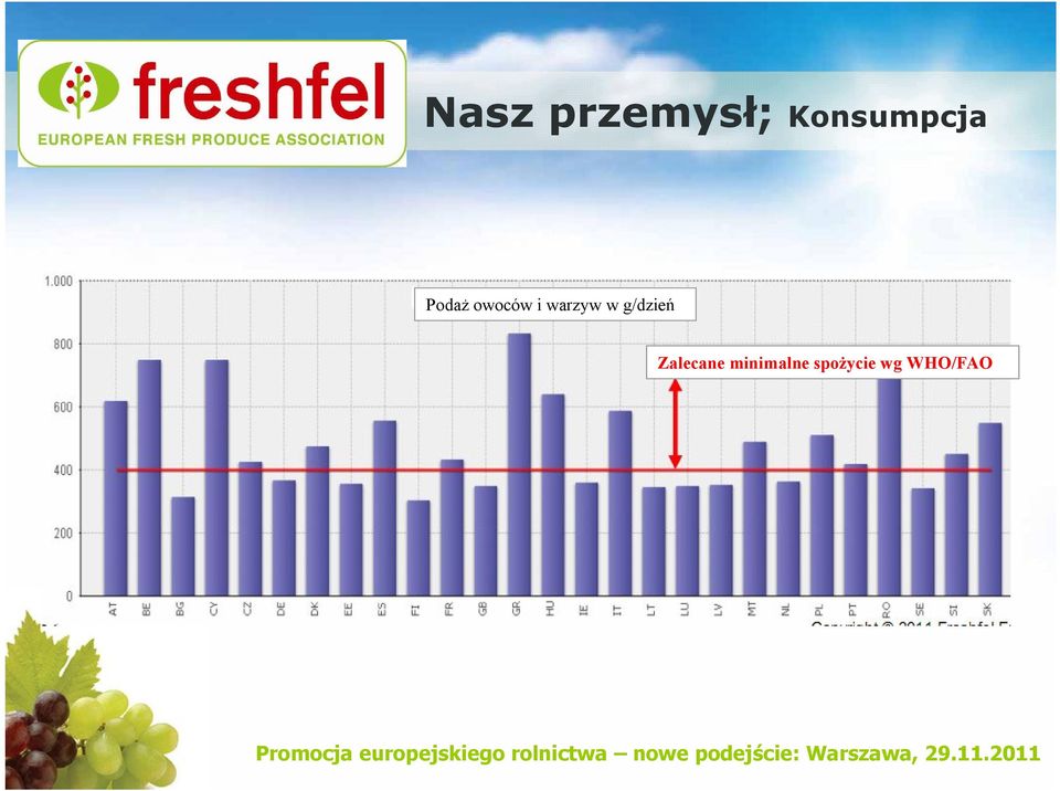 i warzyw w g/dzień