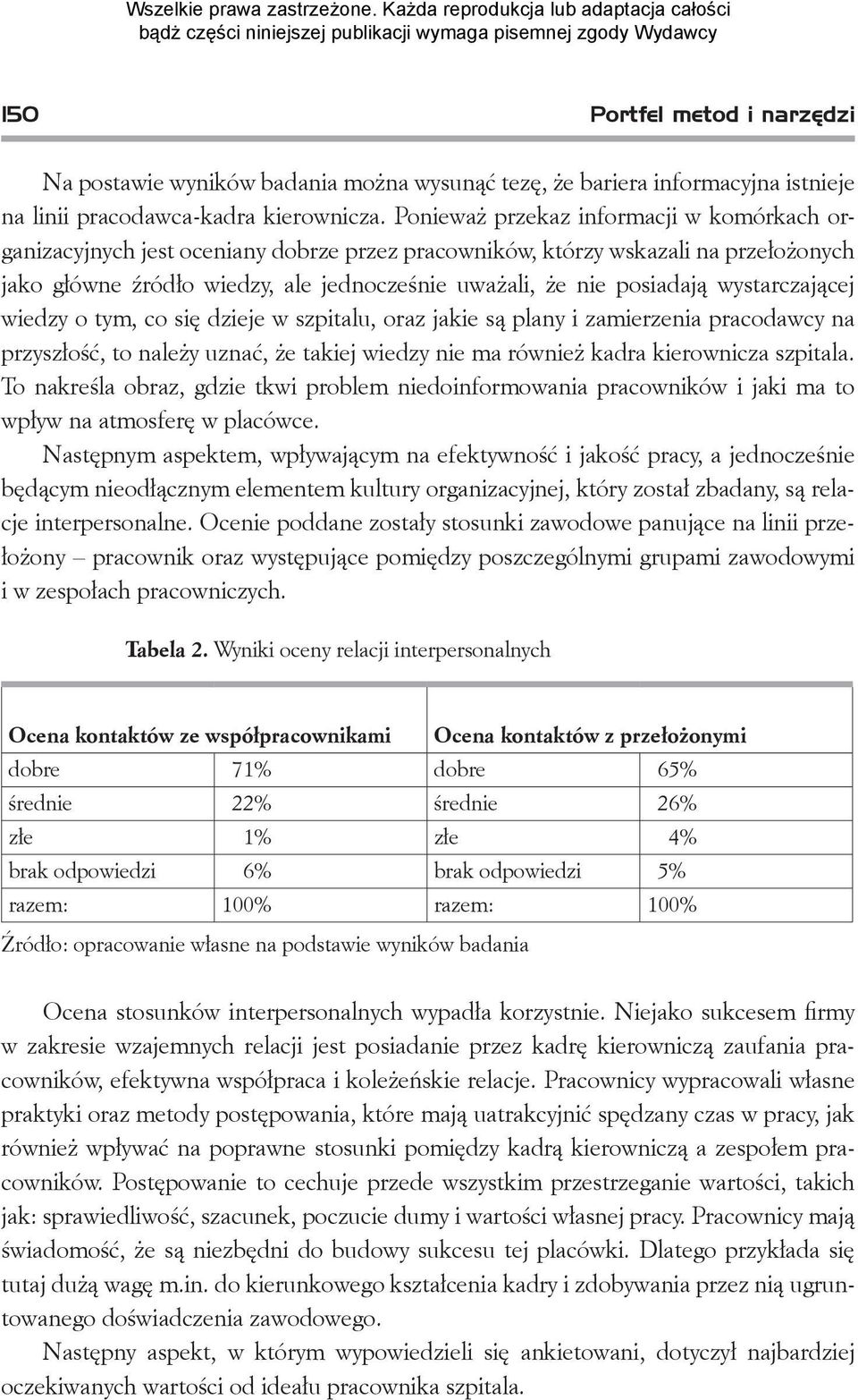 wystarczającej wiedzy o tym, co się dzieje w szpitalu, oraz jakie są plany i zamierzenia pracodawcy na przyszłość, to należy uznać, że takiej wiedzy nie ma również kadra kierownicza szpitala.