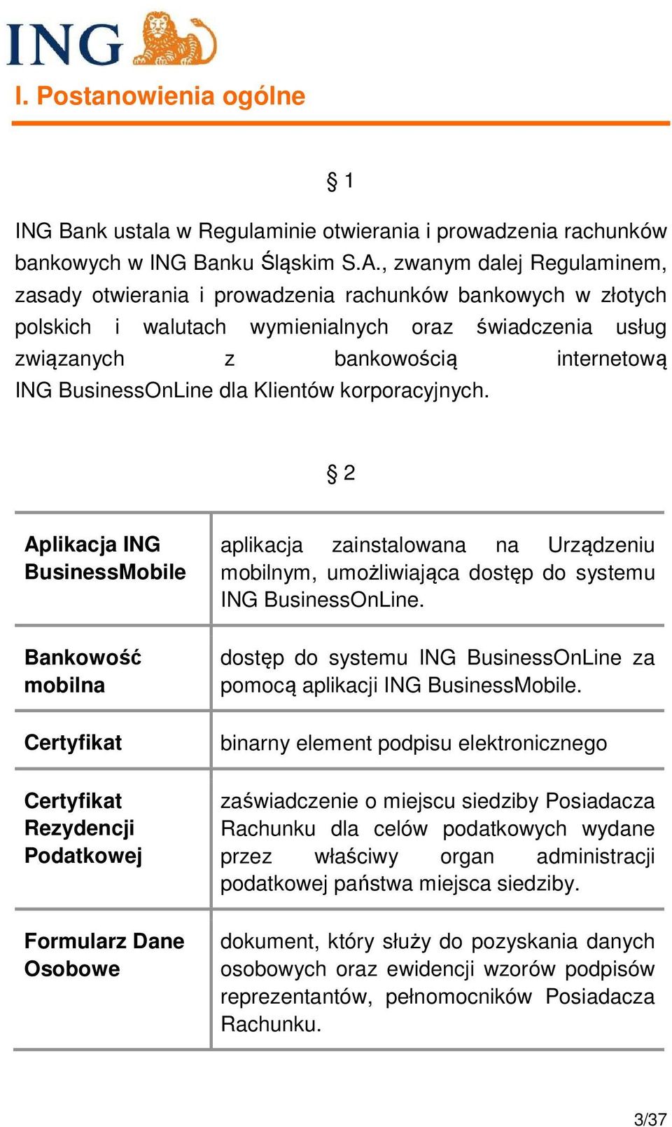 BusinessOnLine dla Klientów korporacyjnych.