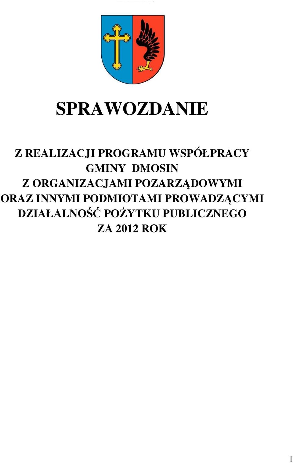 POZARZĄDOWYMI ORAZ INNYMI PODMIOTAMI