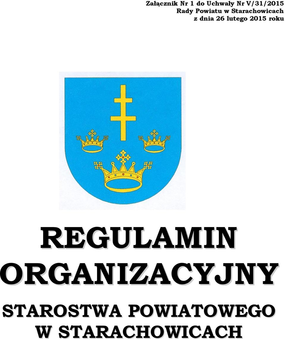 lutego 2015 roku REGULAMIN