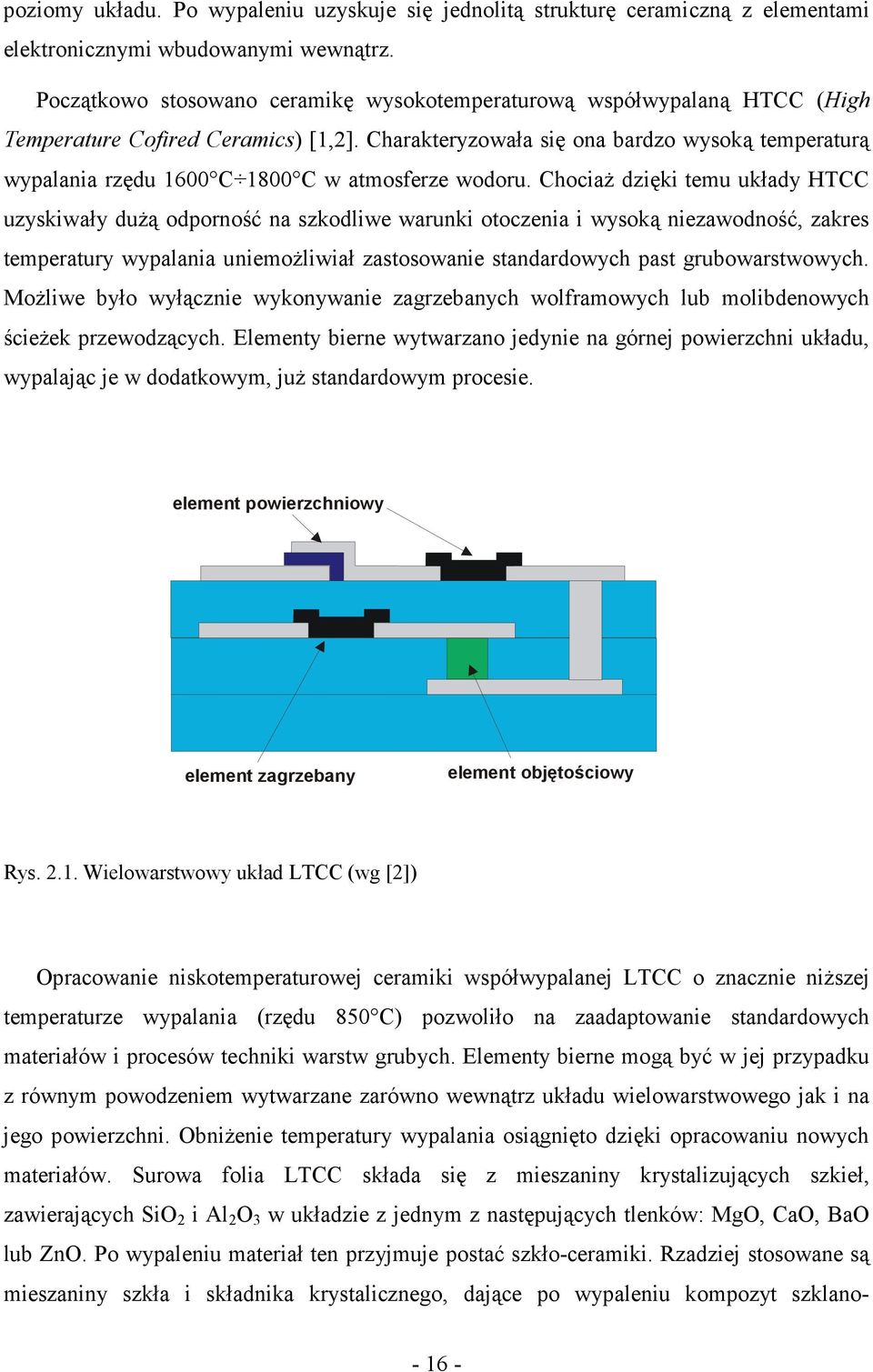 Charakteryzowała się ona bardzo wysoką temperaturą wypalania rzędu 1600 C 1800 C w atmosferze wodoru.